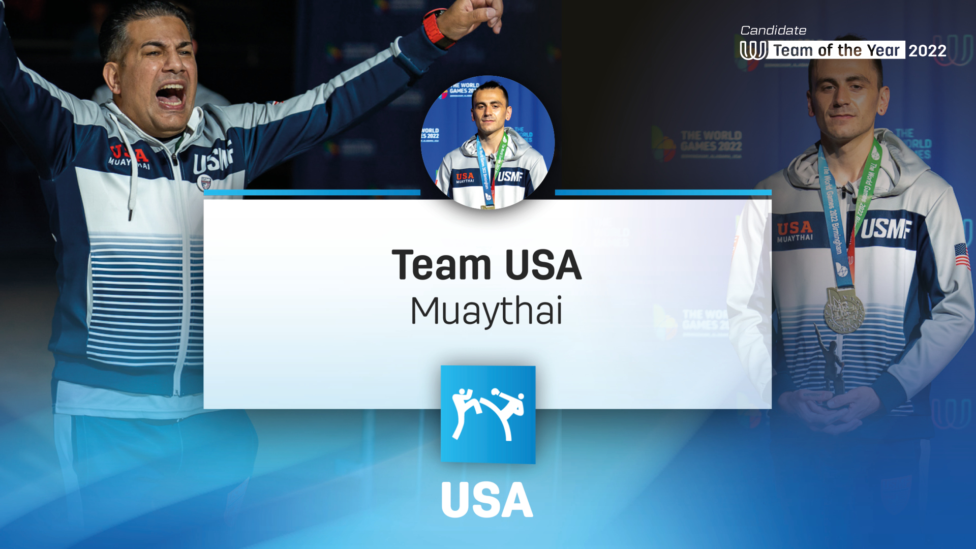 THE WORLD GAMES NOMINATES USA MUAYTHAI FOR TEAM OF THE YEAR 2022