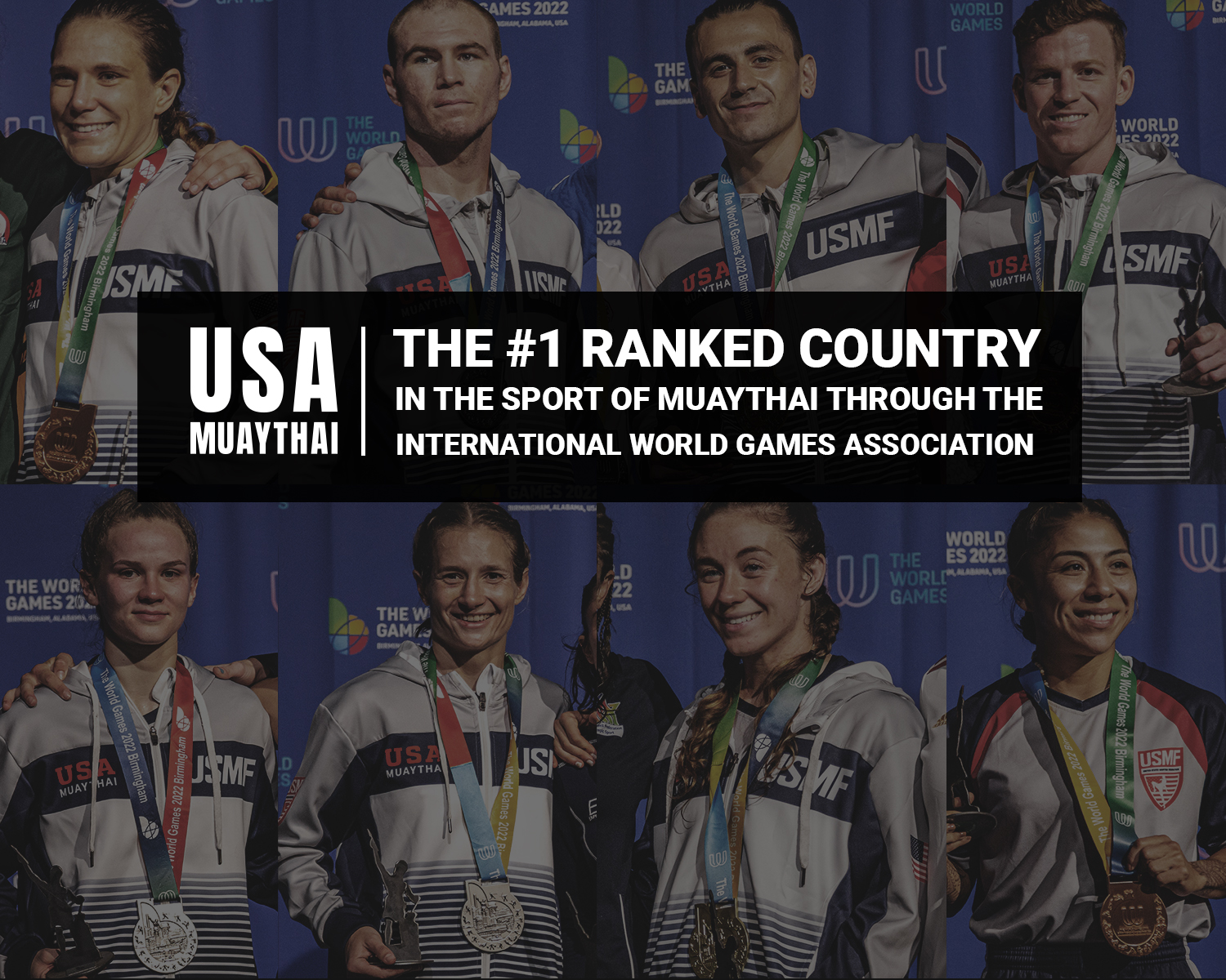 USA Muaythai on top of the Muaythai World after being Throned Team Champion  of The World Games 2022 â€“ International Federation of Muaythai Associations