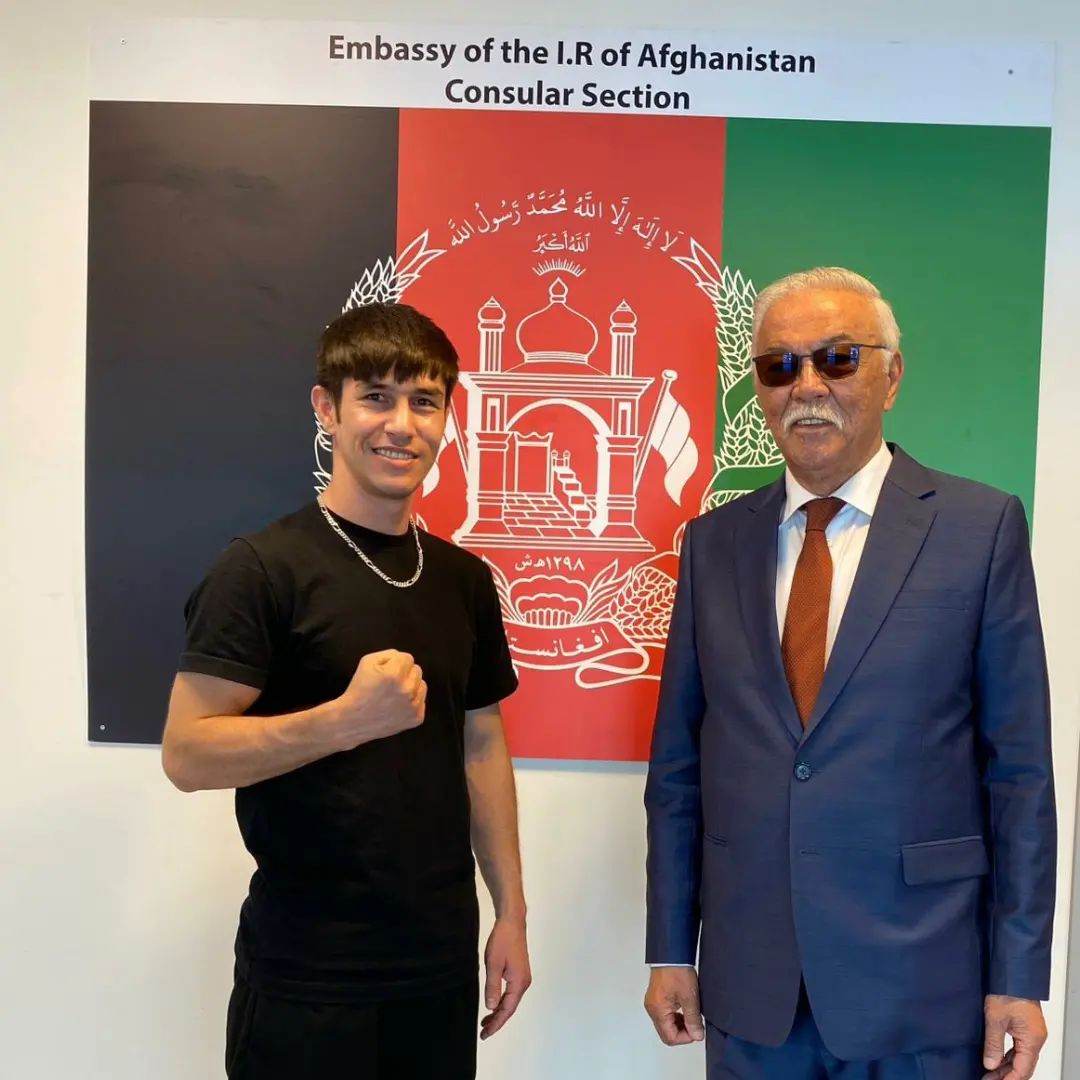 Seyed Ruhullah Mousavi Received by Ambassador of Afghanistan to Sweden